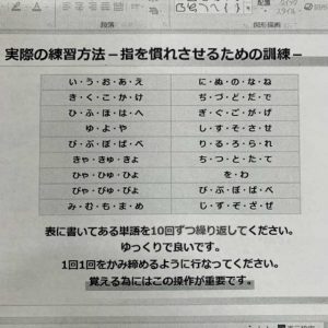 タッチタイピング練習