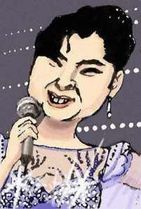 八代亜紀イラスト