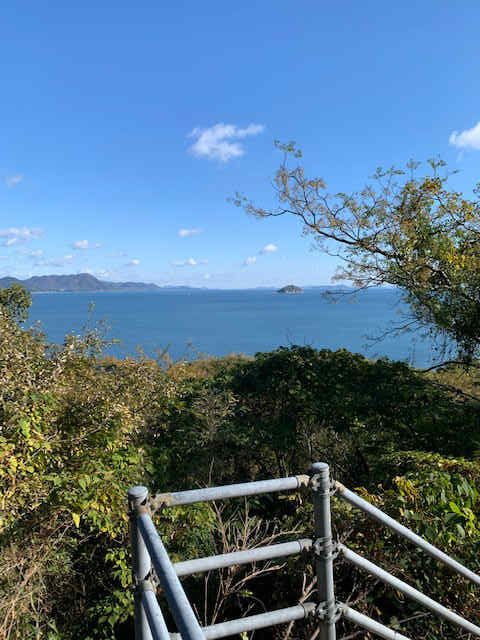 弓削島から百貫島