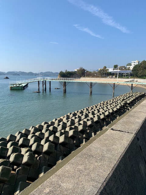 岩城島　桟橋