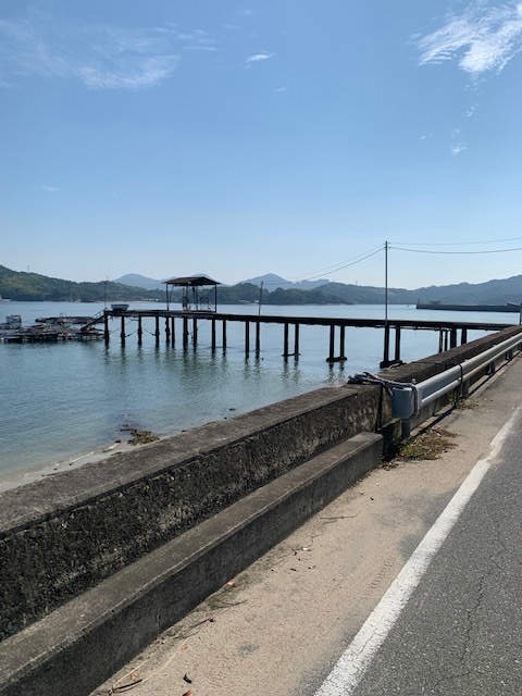 岩城島　桟橋