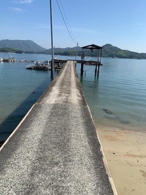 岩城島　桟橋