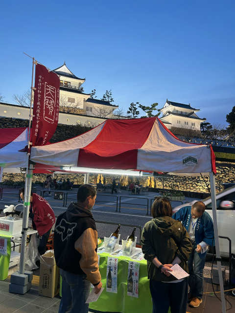 春の福山城　新酒日本酒祭り