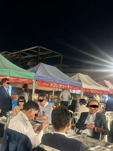 デパソラ　天満屋屋上ビアガーデン