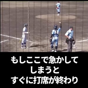 高校野球　代打　主審